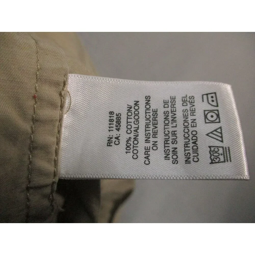 Michael Michael Kors Womens Sleeveless Khaki Utility Dress With Pockets & Zipper